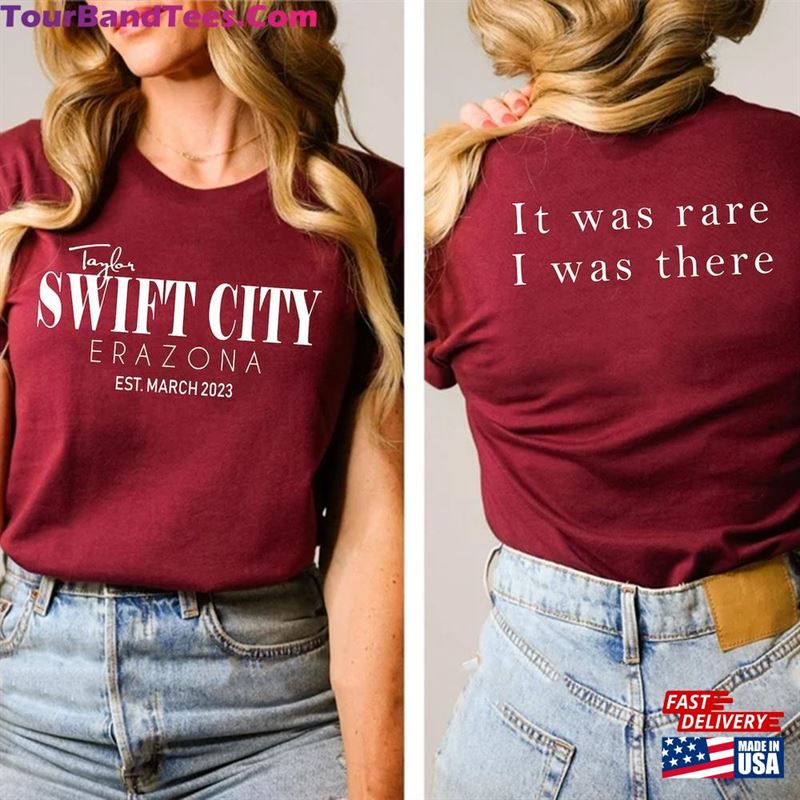 Swift City Shirt Eras Tour Merch Est The Arizona Classic Hoodie 29Uf182040 – Utopia Fashion