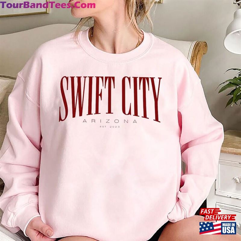 Swift City Shirt Est March The Eras Tour Glendale Arizona Hoodie Classic 29Uf182398 – Utopia Fashion