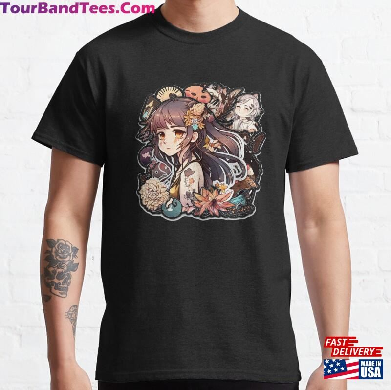 T-Shirt For Anime Kawaii Or Manga Fans With Unique Graphics Classic Hoodie 29Uf167237 – Utopia Fashion