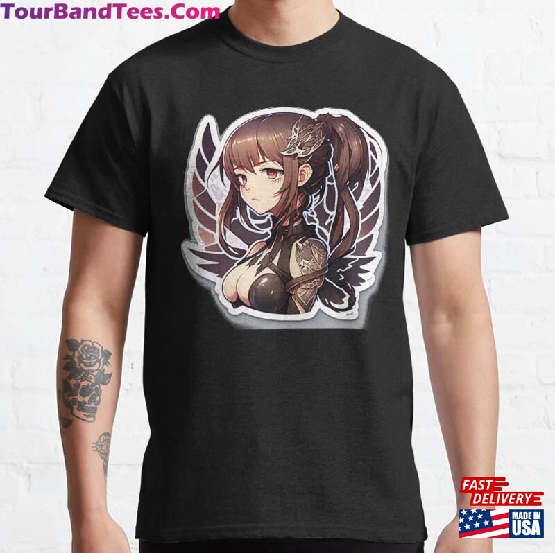 T-Shirt For Anime Kawaii Or Manga Fans With Unique Graphics Classic Hoodie Sweatshirt 29Uf167385 – Utopia Fashion