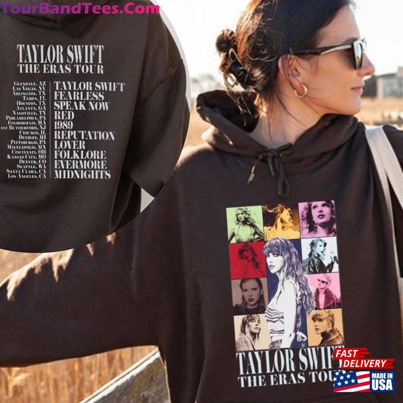 T@Ylor Tour Merch 2Sides Shirt Er@S Monochrome T-Shirt Hoodie 29Uf181987 – Utopia Fashion