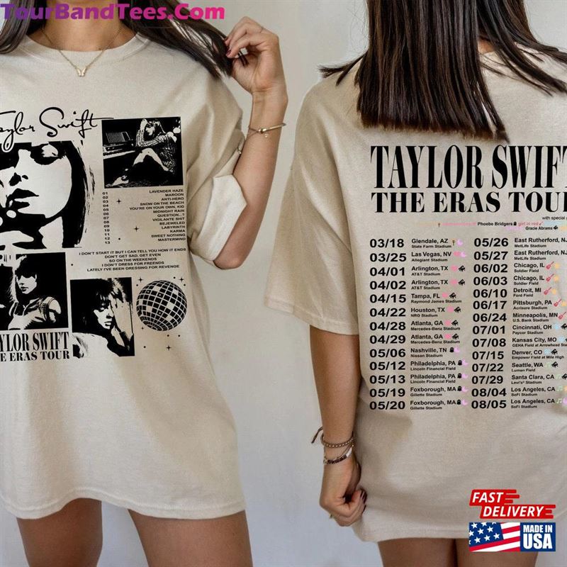 Taylor Eras Vintage Sweatshirt Side’S Version T-Shirt Unisex Hoodie 29Uf187184 – Utopia Fashion