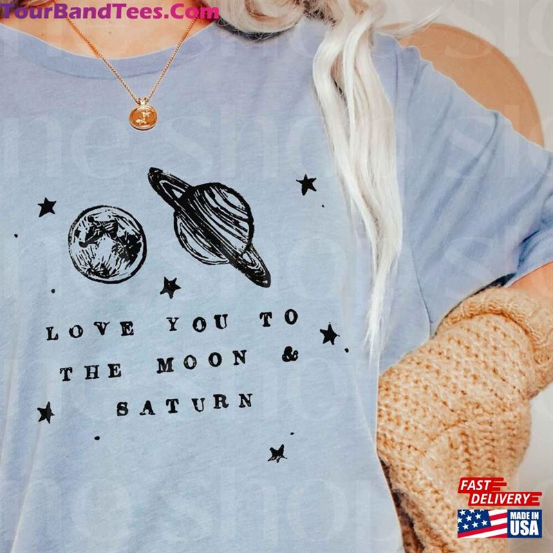 Taylor Swift To The Moon And Saturn Shirt Seven Tshirt Folklore Tee Hoodie Unisex 29Uf182561 – Utopia Fashion