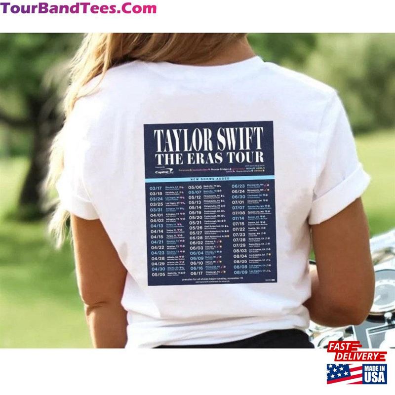 Taylor Swiftie Eras Tour Shirt The Two Sided Merch Unisex Classic 29Uf167844 – Utopia Fashion