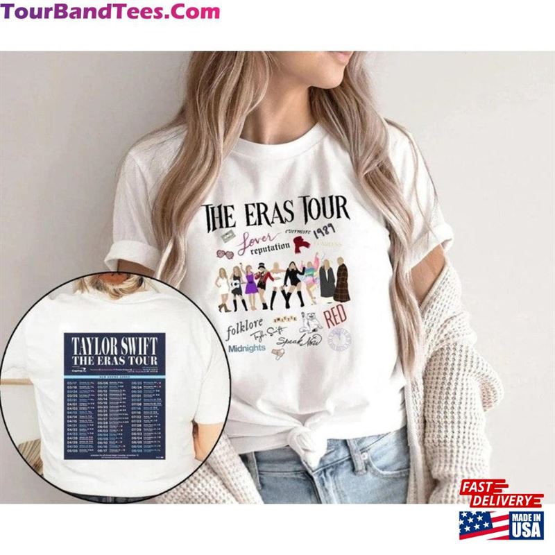 Taylor Swiftie Eras Tour Shirt The Two Sided Merch Unisex Classic 29Uf167844 – Utopia Fashion