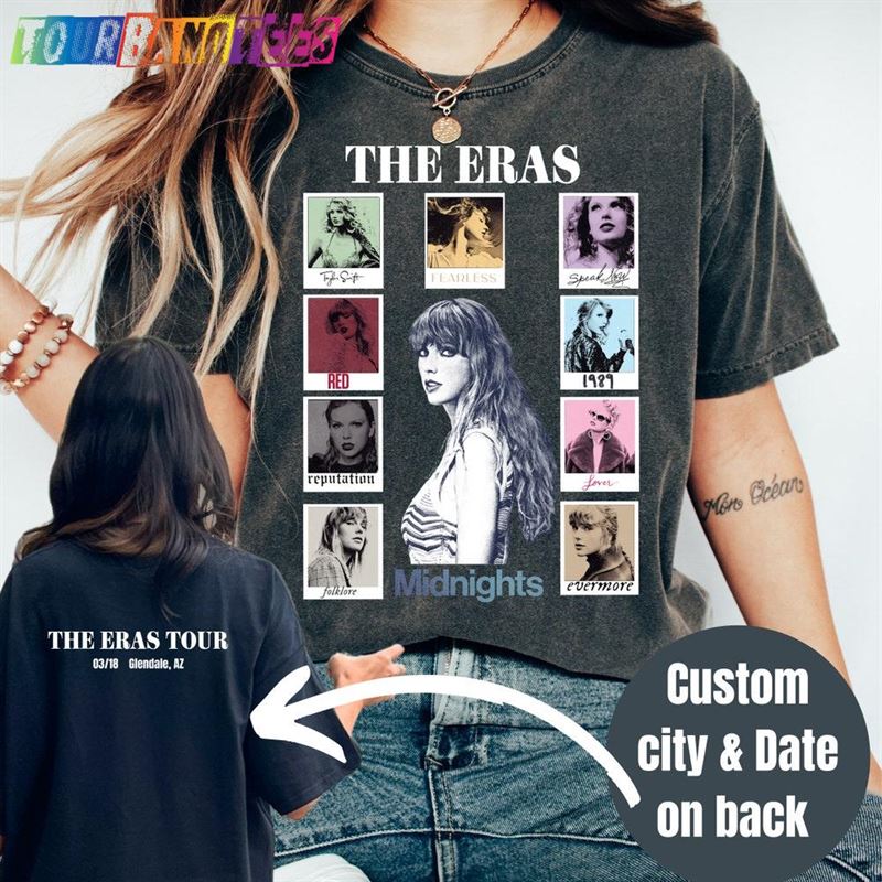 Taylor’S Custom Swiftie Merch The Eras Tour Front And Back Polaroid Personalized Unisex T-Shirt Classic Hoodie 29Uf174388 – Utopia Fashion