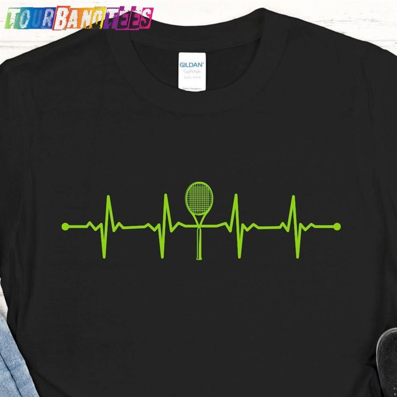 Tennis Heartbeat Shirt Coach Sport Classic T-Shirt 29Uf175691 – Utopia Fashion