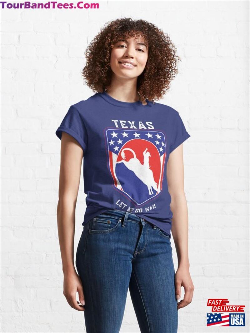 Texas Bull Rodeo Funny T Shirt Classic T-Shirt Unisex 29Uf187641 – Utopia Fashion