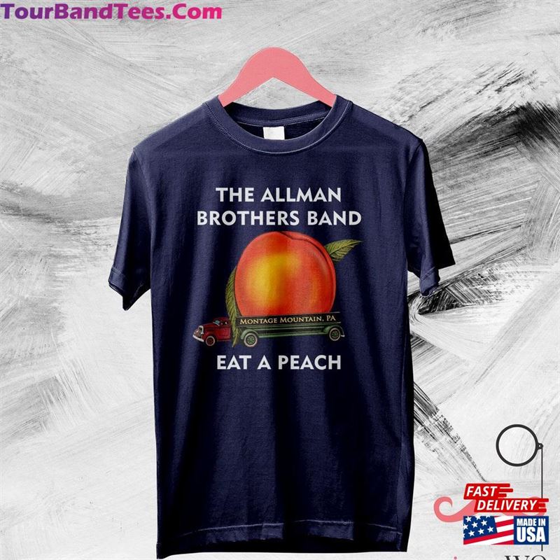 The Allman Brothers Band Eat A Peach Album T-Shirt Shir Rock Music Shirt Unisex Sweatshirt 29Uf170860 – Utopia Fashion