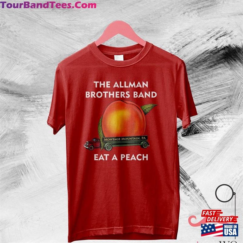 The Allman Brothers Band Eat A Peach Album T-Shirt Shir Rock Music Shirt Unisex Sweatshirt 29Uf170860 – Utopia Fashion