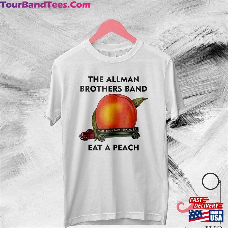 The Allman Brothers Band Eat A Peach Album T-Shirt Shir Rock Music Shirt Unisex Sweatshirt 29Uf170860 – Utopia Fashion