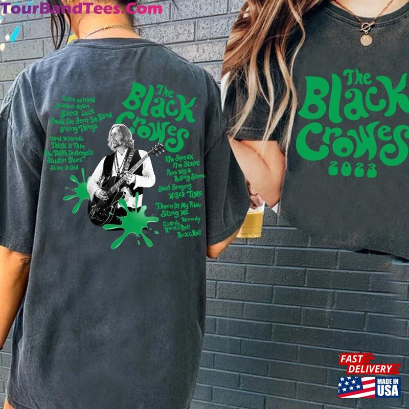 The Black Crowes Shirt Band Rock Blues Is Blood Concert Tour Sweatshirt Crows Hoodie Unisex T-Shirt 29Uf165470 – Utopia Fashion