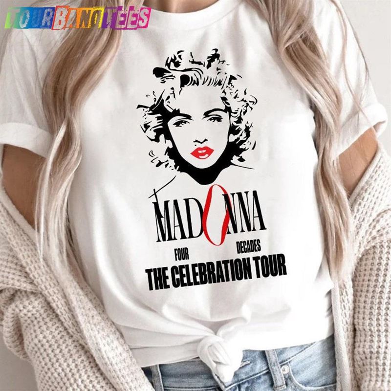 The Celebration Tour Tees Madonna Shirts Shirt Hoodie T-Shirt 29Uf180352 – Utopia Fashion