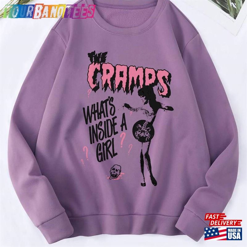 The Cramps Shirt Tour Sweatshirt T-Shirt 29Uf165744 – Utopia Fashion