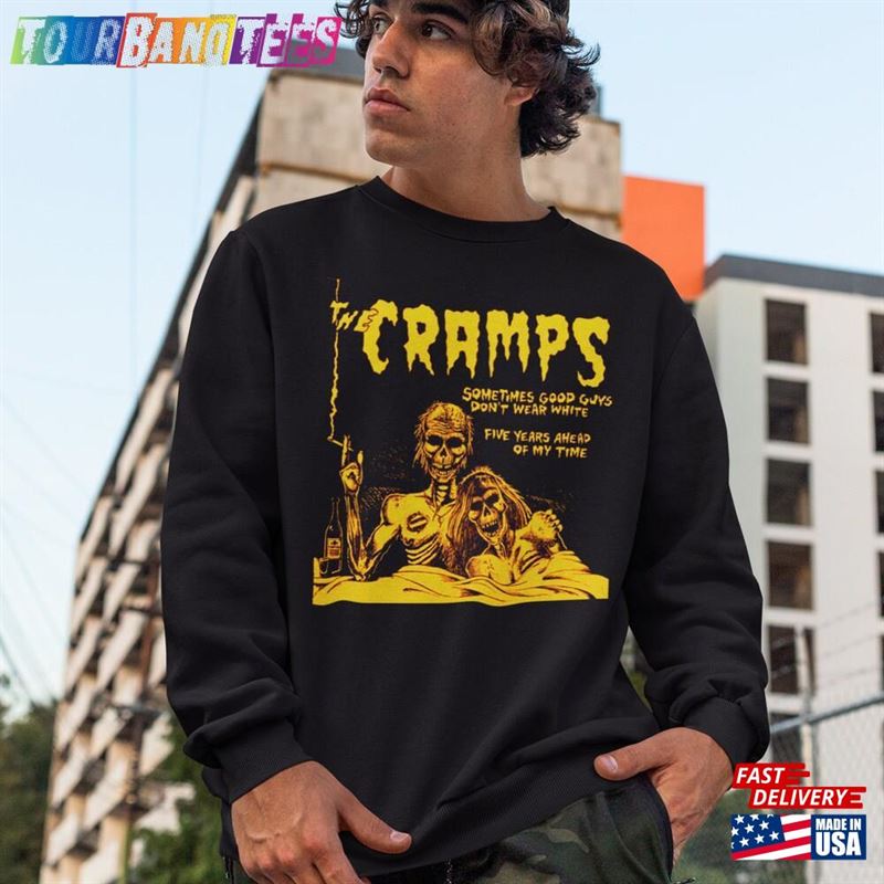 The Cramps T-Shirt Vintage 80S Punk Rock Psychobilly Tour Concert Sweatshirt For Fan Unisex 29Uf172663 – Utopia Fashion