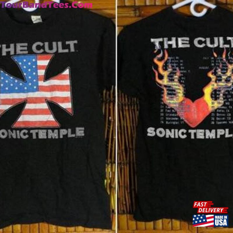 The Cult Sonic Temple Tour T-Shirt Classic 29Uf170037 – Utopia Fashion