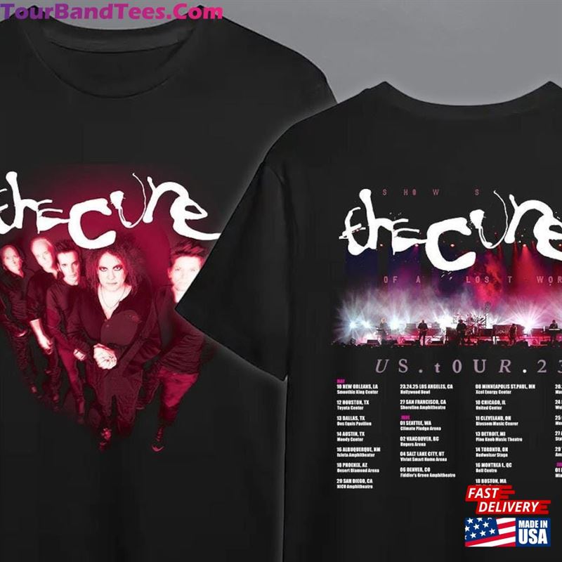 The Cure North American Tour Dates T-Shirt Shows Of A Lost World Us Unisex Sweatshirt 29Uf177078 – Utopia Fashion