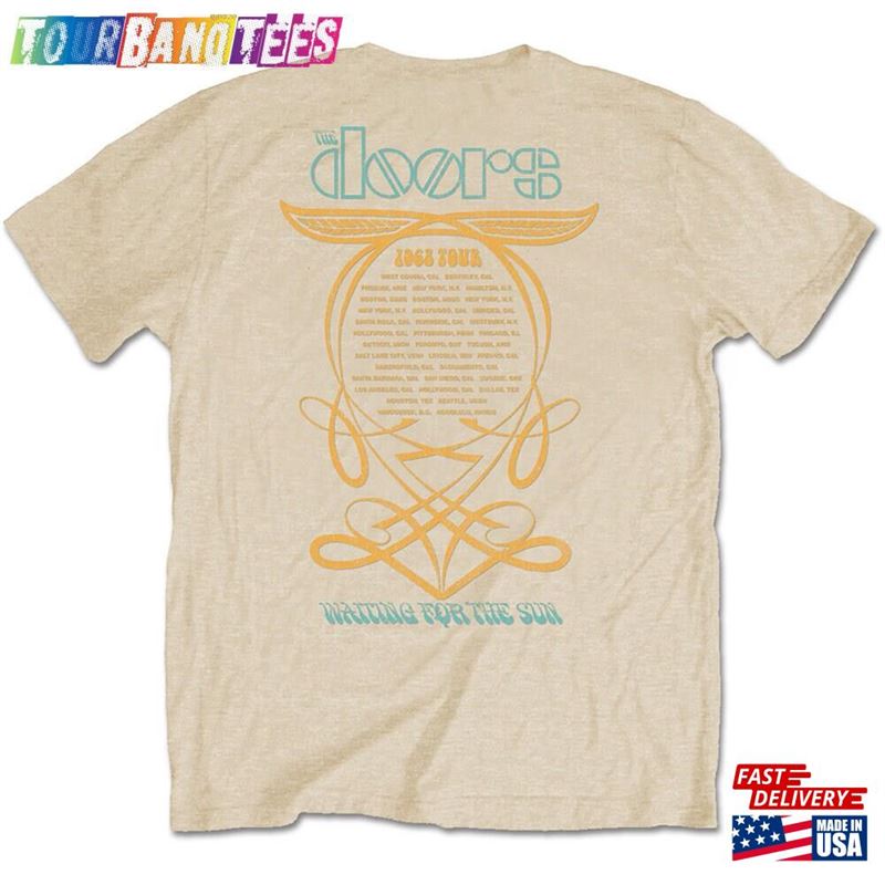 The Doors Adult T-Shirt Tour (Back Print) Official Licensed Design Hoodie Classic 29Uf171958 – Utopia Fashion