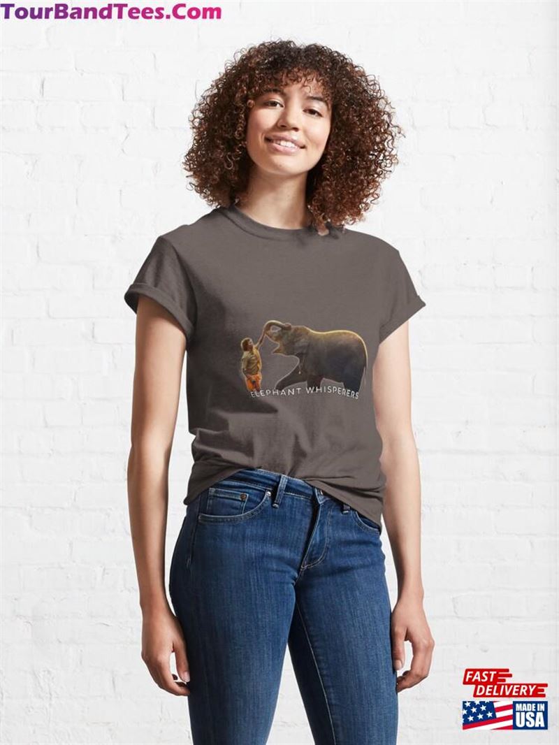 The Elephant Whisperers Classic T-Shirt Unisex 29Uf182370 – Utopia Fashion