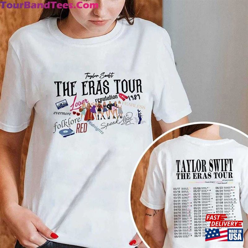 The Eras Tour Vintage Shirt Taylor Classic T-Shirt 29Uf167478 – Utopia Fashion