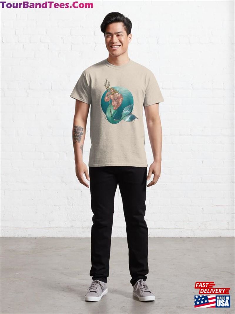 The Guardian Of Oceans Classic T-Shirt 29Uf187060 – Utopia Fashion