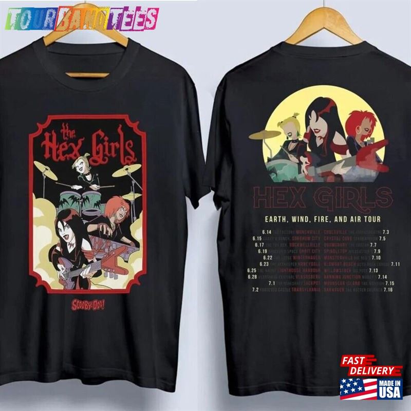 The Hex Girls Scooby Vintage T-Shirt Spell Bound World Tour Shirt Sweatshirt 29Uf172330 – Utopia Fashion