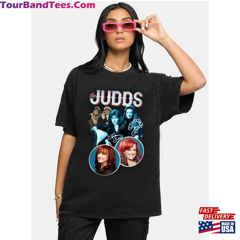 The Judds Band Wynonna Judd Naomi Signature T-Shirt Final Tour Sweatshirt Hoodie Unisex 29Uf177609 – Utopia Fashion