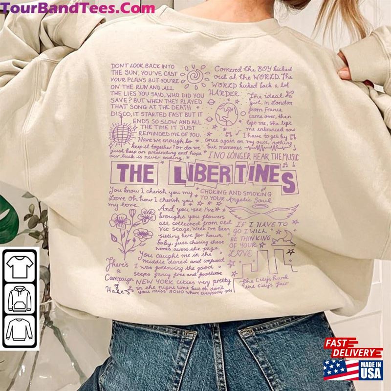 The Libertines Shirt Album Band Hoodie T-Shirt 29Uf165499 – Utopia Fashion