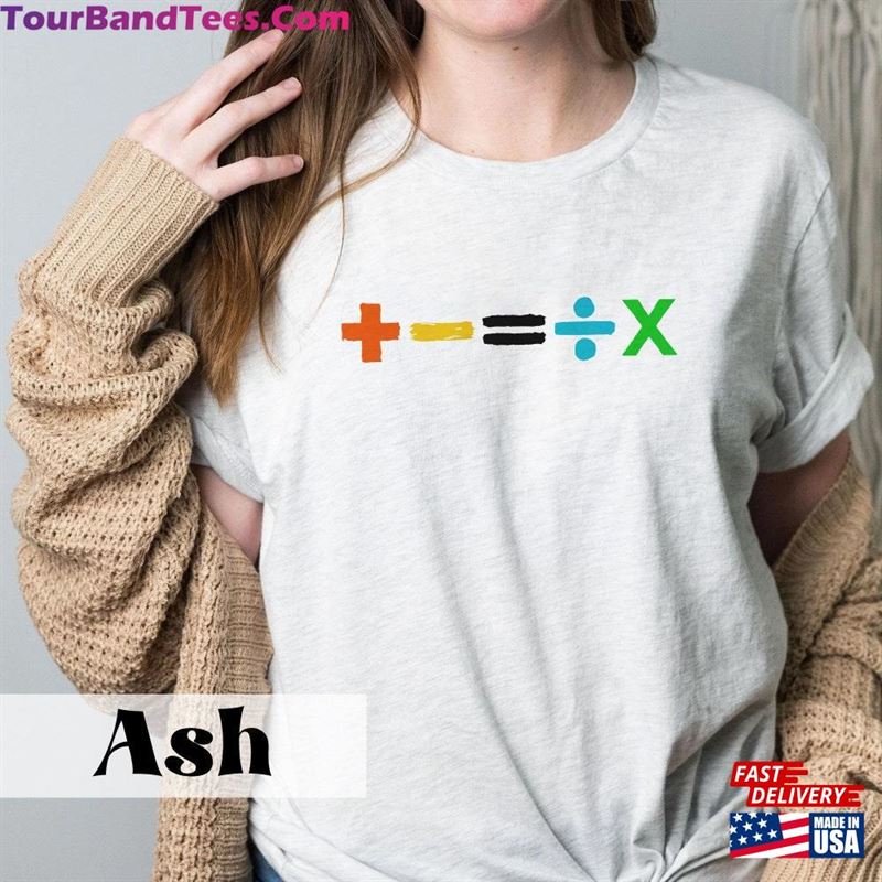 The Mathematics Shirt Ed Sheeran Concert T-Shirt Mathletics Tour Classic 29Uf172566 – Utopia Fashion