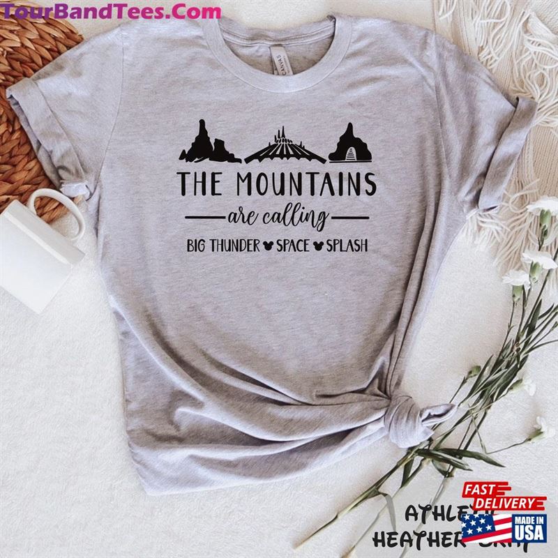 The Mountains Are Calling T-Shirt Shirt Disney Group Hoodie 29Uf182108 – Utopia Fashion