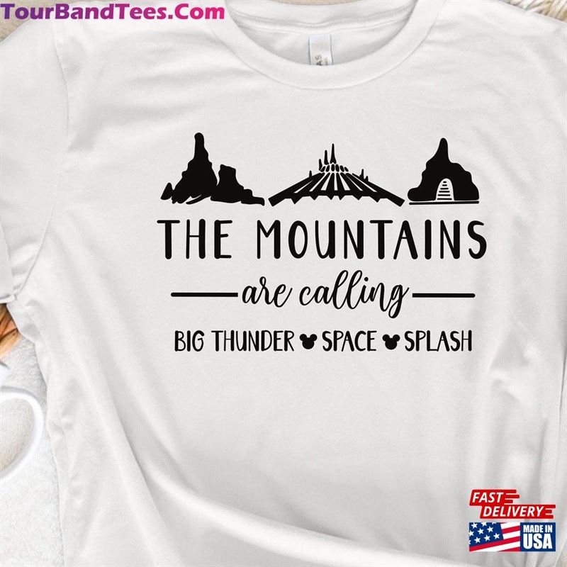 The Mountains Are Calling T-Shirt Shirt Disney Group Hoodie 29Uf182108 – Utopia Fashion