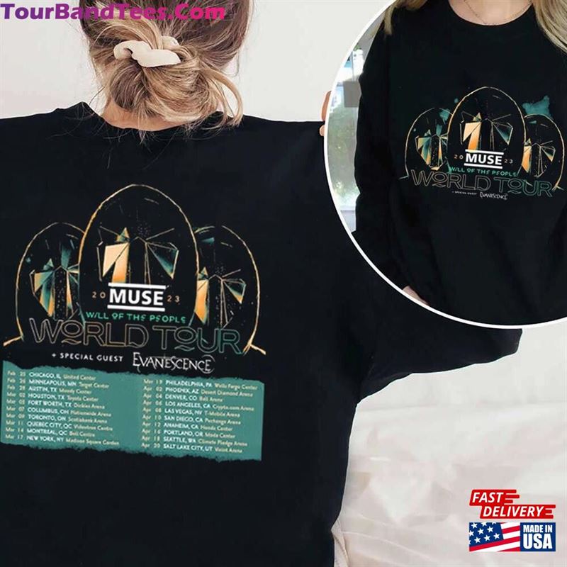 The People Tour Muse Rock Band T-Shirt Will Of Sweatshirt Hoodie 29Uf165510 – Utopia Fashion