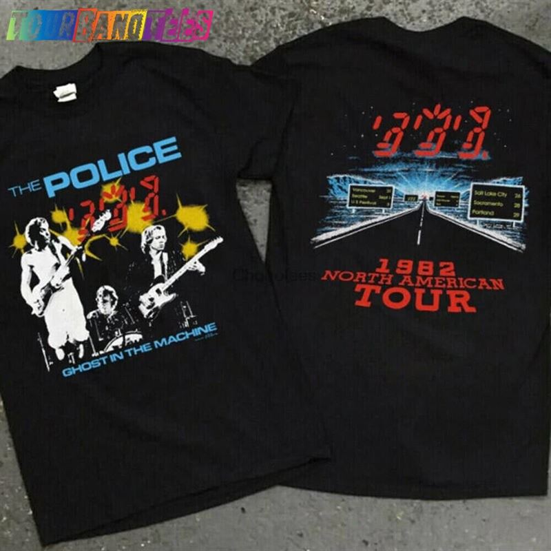 The Police Rock Band Shirt Vintage Ghost In Machine North American Tour Hoodie Sweatshirt 29Uf174794 – Utopia Fashion