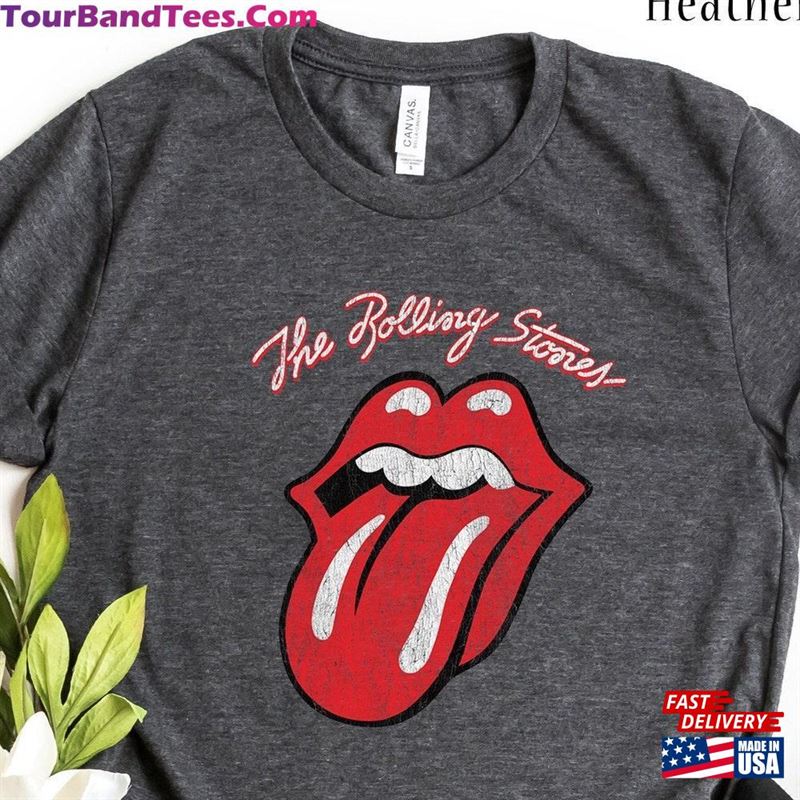 The Rolling Stone Shirt Retro Vintage Classic Unisex 29Uf171024 – Utopia Fashion