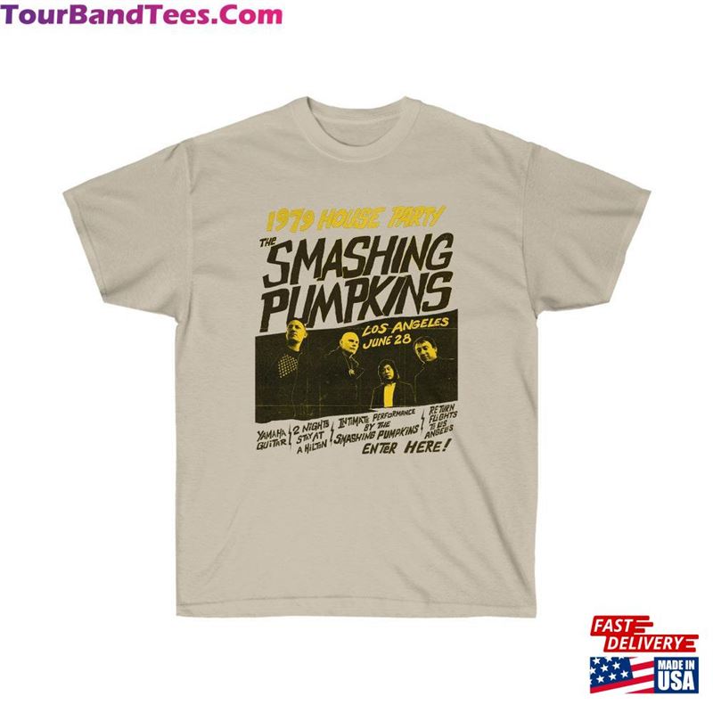 The Smashing Pumpkins Vintage T-Shirt 90S Rock Band Tee Gift For Dad Hoodie Classic 29Uf171057 – Utopia Fashion