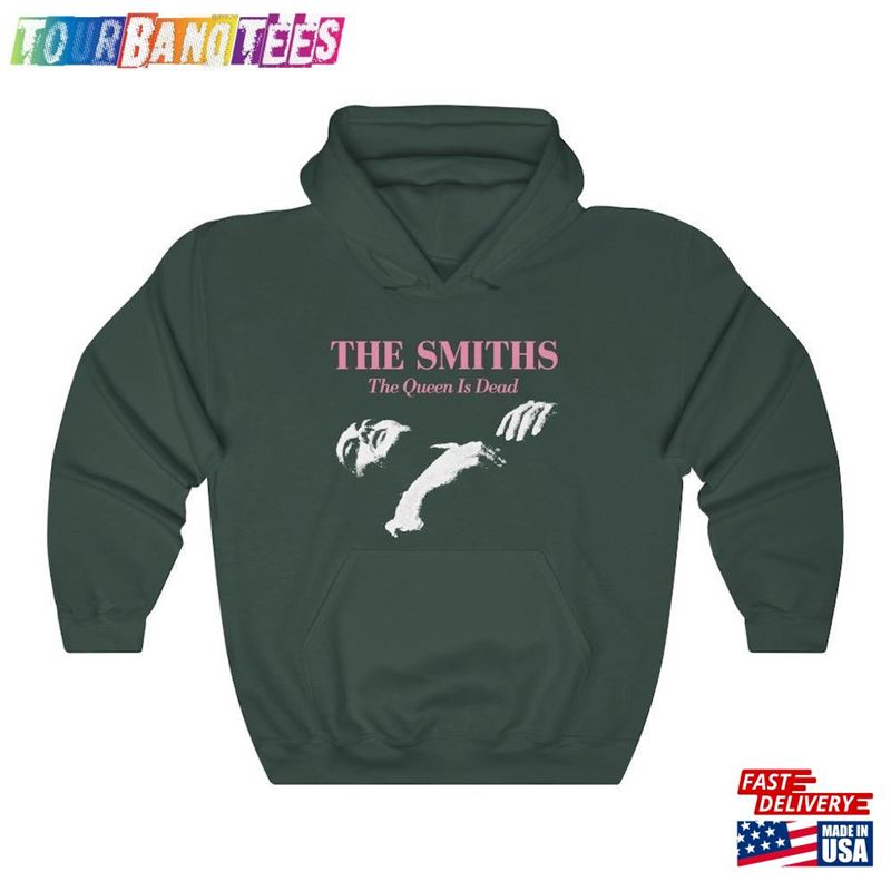 The Smiths Queen Is Dead Vintage Vibe Hoodie (White Pink) Classic 29Uf165967 – Utopia Fashion