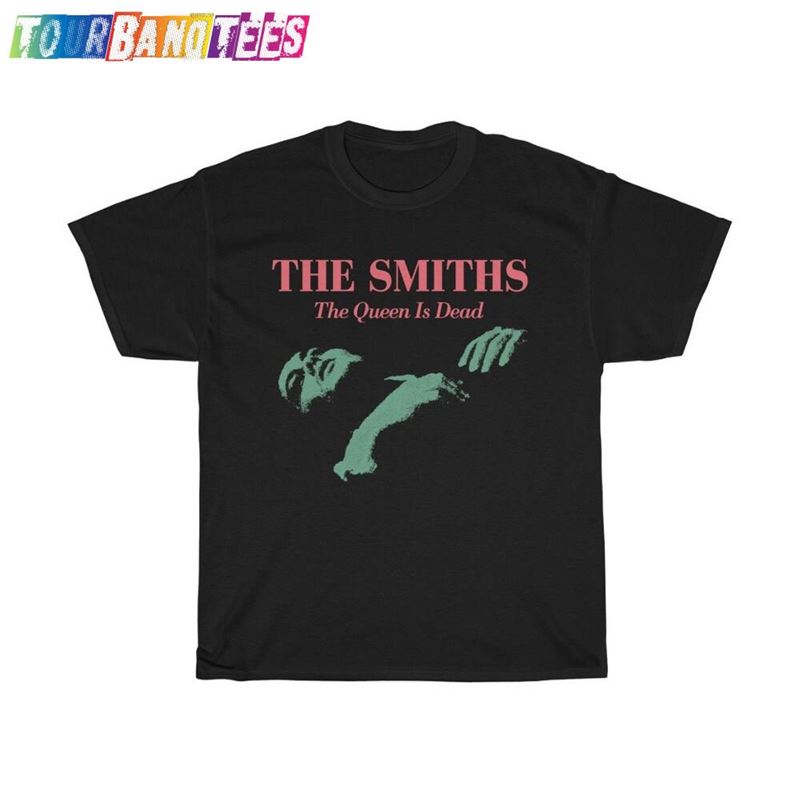 The Smiths Queen Is Dead Vintage Vibe T-Shirt (Green Pink) Classic 29Uf166393 – Utopia Fashion