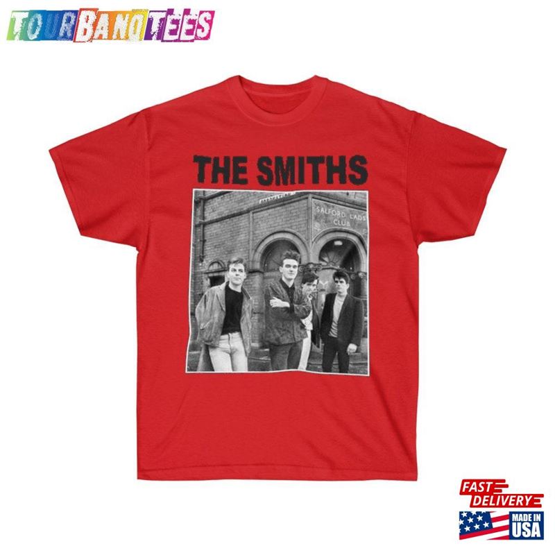 The Smiths Shirt Vintage Salford Lads Club Queen Is Dead 90S T-Shirt Hoodie 29Uf173125 – Utopia Fashion