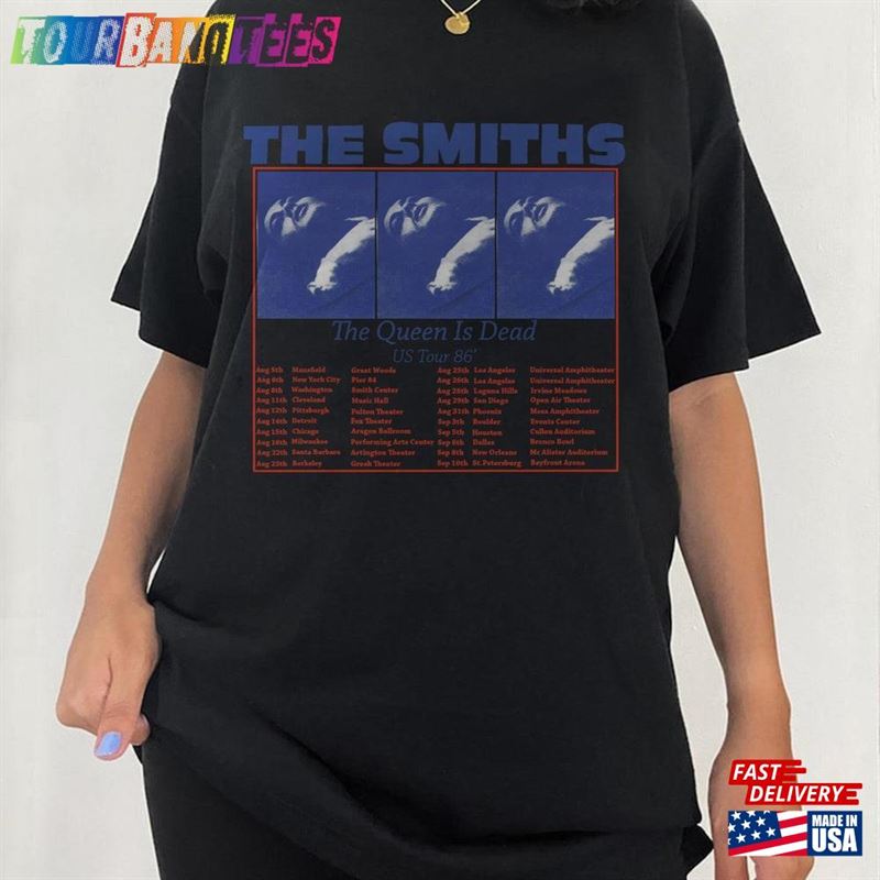 The Smiths Us Tour Shirt Queen Is Dead T-Shirt Morrissey Alt Indie Rock Band Sweatshirt 29Uf166299 – Utopia Fashion