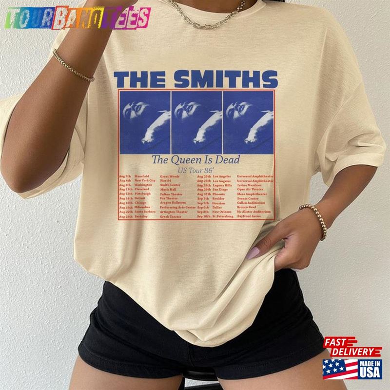 The Smiths Us Tour Shirt Queen Is Dead T-Shirt Morrissey Alt Indie Rock Band Sweatshirt 29Uf166299 – Utopia Fashion