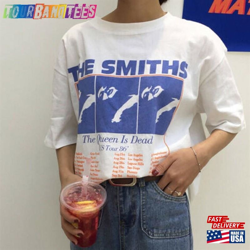 The Smiths Us Tour Shirt Queen Is Dead T-Shirt Morrissey Alt Indie Rock Band Unisex Hoodie 29Uf165749 – Utopia Fashion