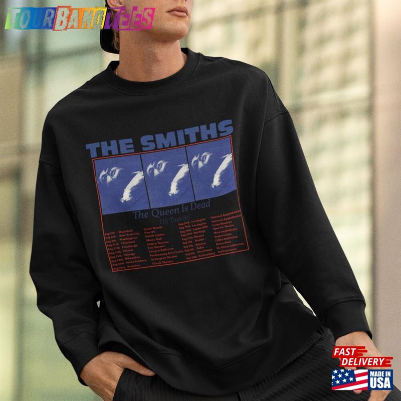 The Smiths Us Tour Shirt Queen Is Dead T-Shirt Classic 29Uf171878 – Utopia Fashion