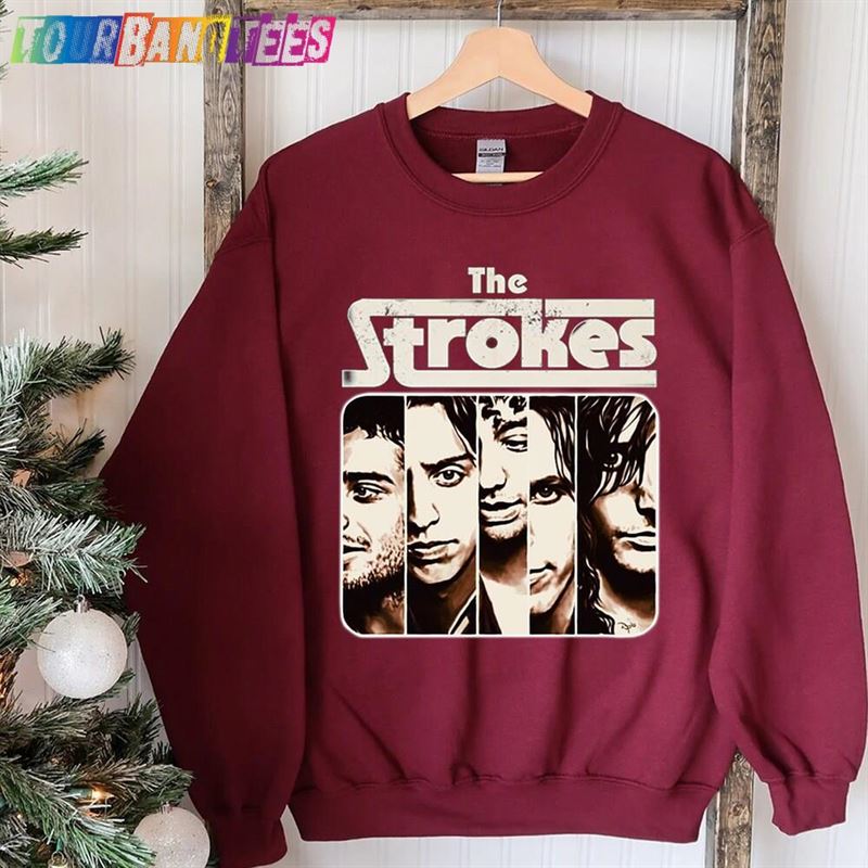 The Strokes Shirt Music Lovers Rock Band Vintage Hoodie Sweatshirt T-Shirt 29Uf174249 – Utopia Fashion