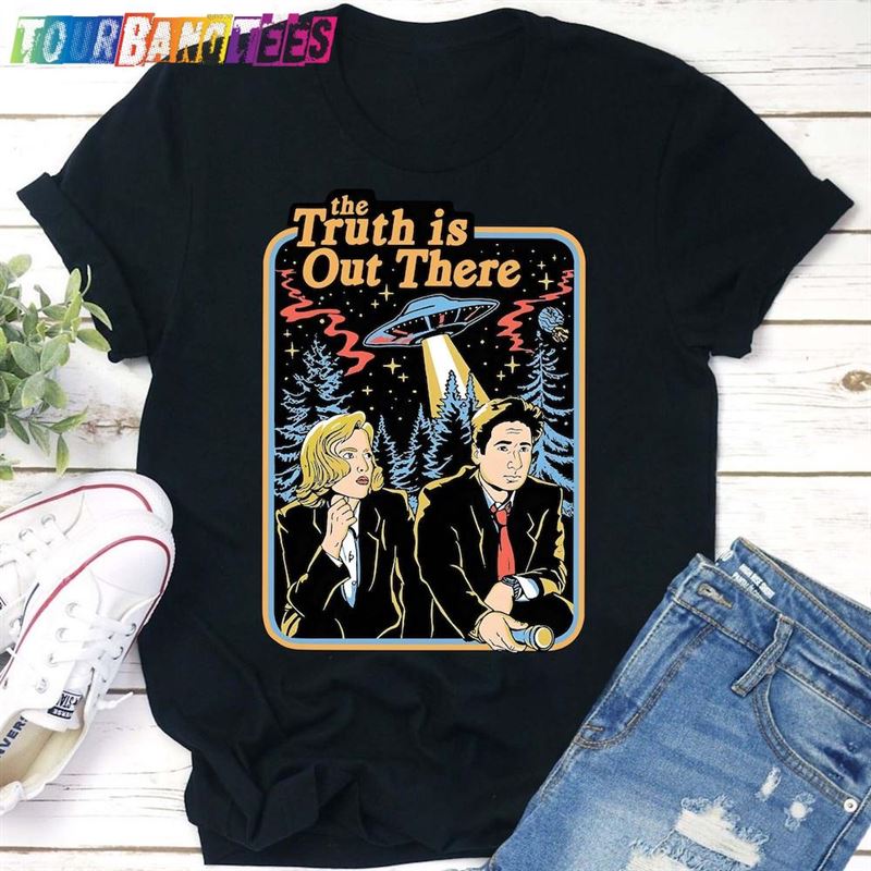 The Truth Is Out There Vintage T-Shirt X Files Shirt Sweatshirt Unisex 29Uf176099 – Utopia Fashion