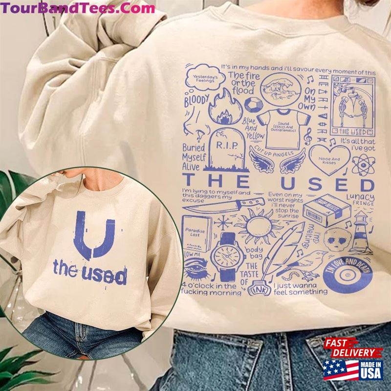 The Used Shirt Album Band Unisex Sweatshirt 29Uf168343 – Utopia Fashion