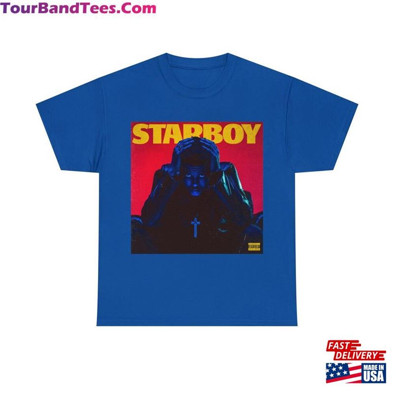 The Weeknd T Shirt Starboy Concert Album Tour Merch Rap Unisex Classic 29Uf177560 – Utopia Fashion