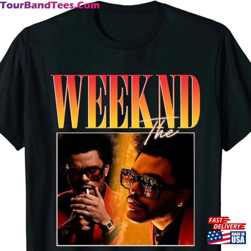 The Weeknd Tour Unisex T-Shirt Premium Cotton Merch After Hours Till Dawn Shirt New Classic 29Uf187447 – Utopia Fashion