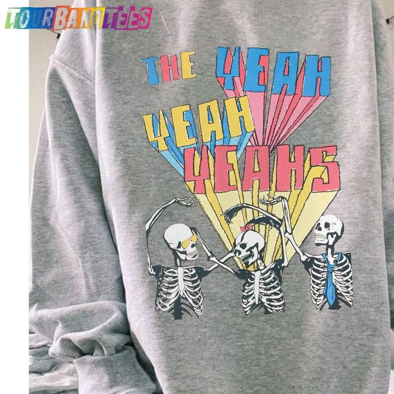 The Yeah Yeahs Skull Dancing Tour Merch Vtg T-Shirt Sweatshirt Classic 29Uf174477 – Utopia Fashion