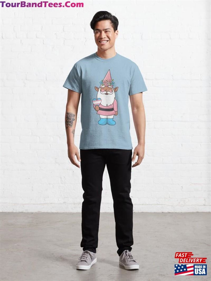 Theodore The Transgender Gnome Classic T-Shirt Unisex 29Uf172337 – Utopia Fashion