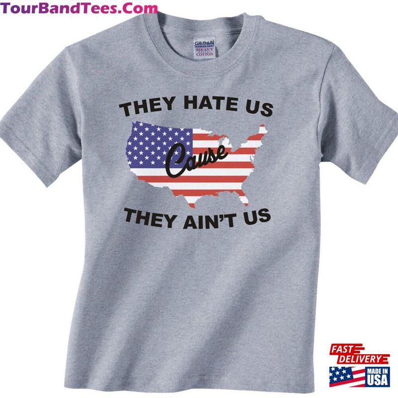 They Hate Us Cause Ain’T Map Flag The Interview Movie Quote Hoodie Unisex 29Uf172357 – Utopia Fashion